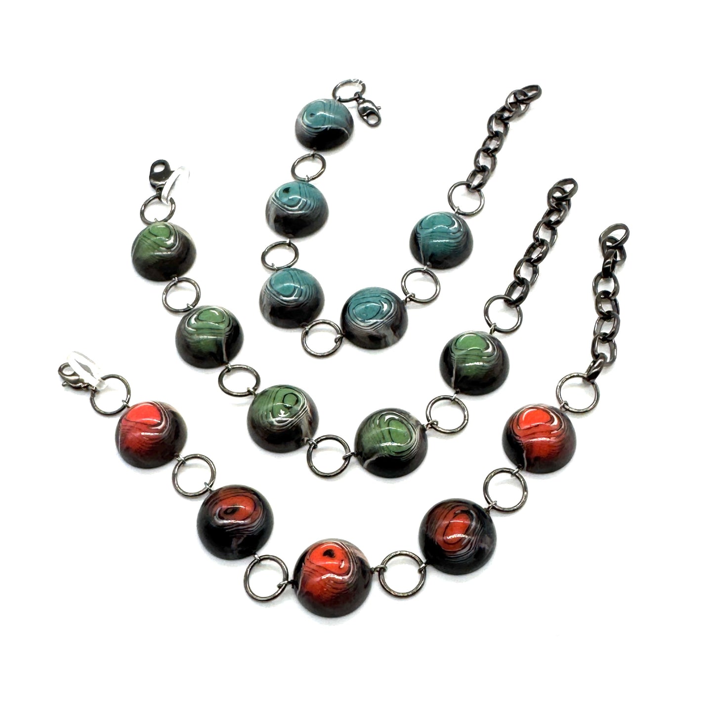 Best Marbled Agate Stations Bracelet - Leetie Lovendale