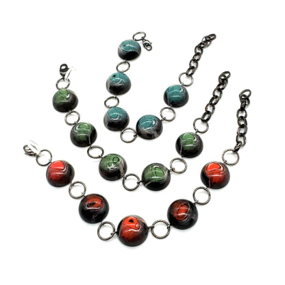 Best Marbled Agate Stations Bracelet - Leetie Lovendale