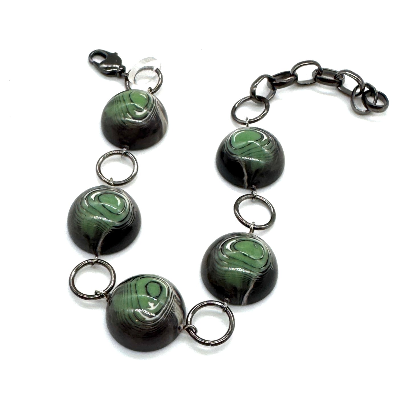 Best Marbled Agate Stations Bracelet - Leetie Lovendale