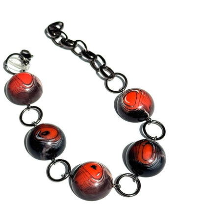 Best Marbled Agate Stations Bracelet - Leetie Lovendale