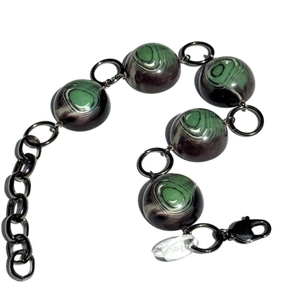 Best Marbled Agate Stations Bracelet - Leetie Lovendale