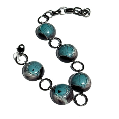Best Marbled Agate Stations Bracelet - Leetie Lovendale