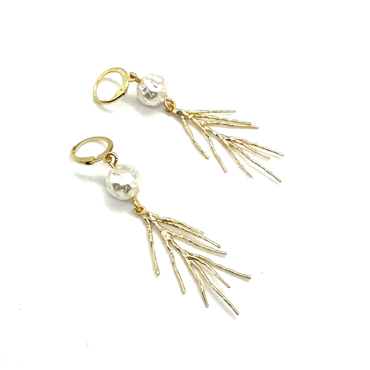 Winter Pine Drop Earrings - Leetie Lovendale