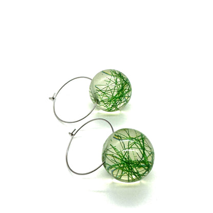 Confetti Orb Hoop Earrings - Leetie Lovendale