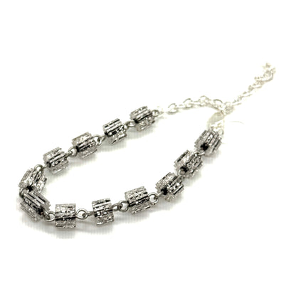 Black Glitterati Betsy Bracelet - Leetie Lovendale