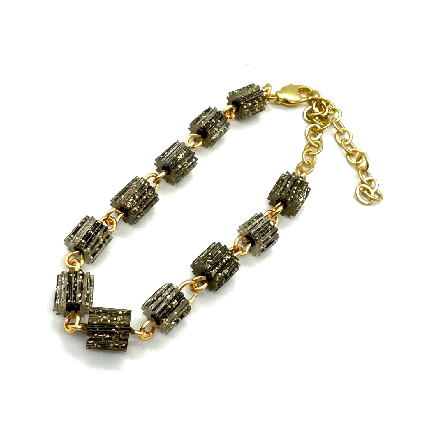 Black Glitterati Betsy Bracelet - Leetie Lovendale