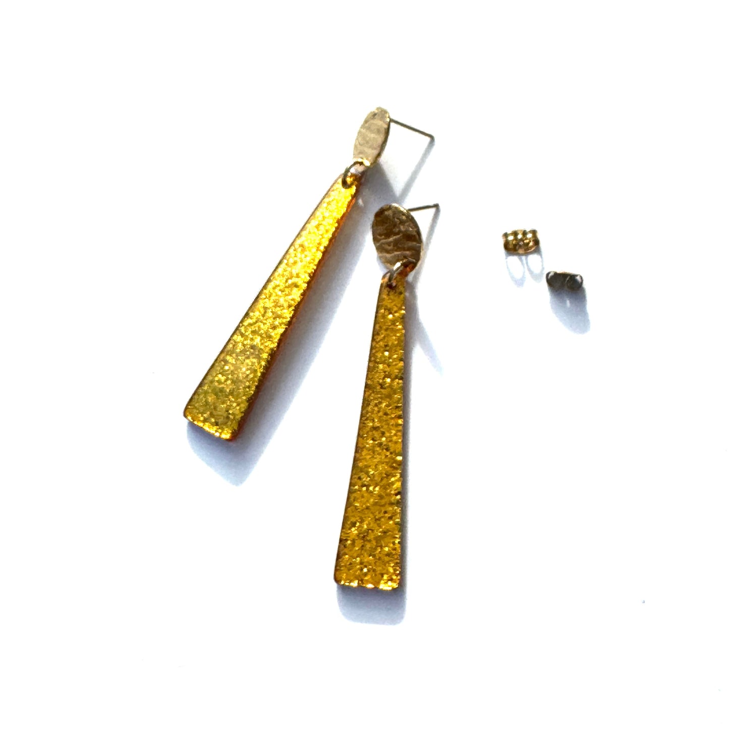 Viva Glitter Drop Earrings - Leetie Lovendale