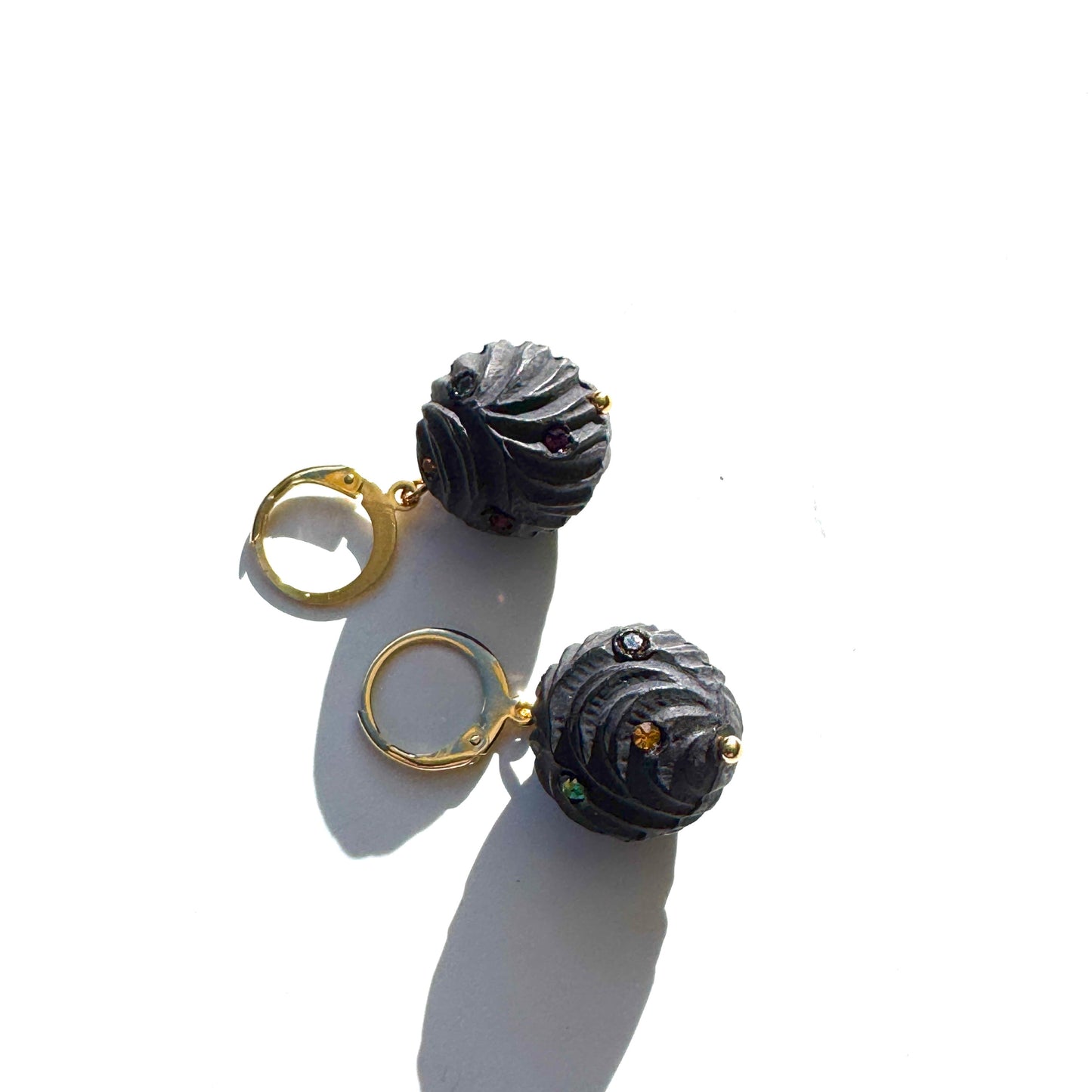 Jewel Box Drop Earrings - Leetie Lovendale