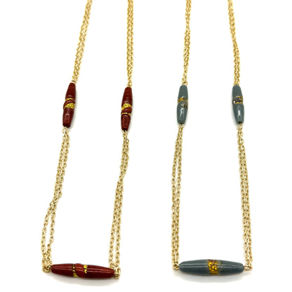 Golden Echo Necklaces - Leetie Lovendale