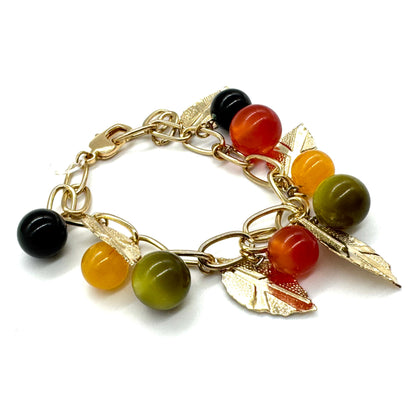 Autumn Moonglow Charm Bracelet - Leetie Lovendale