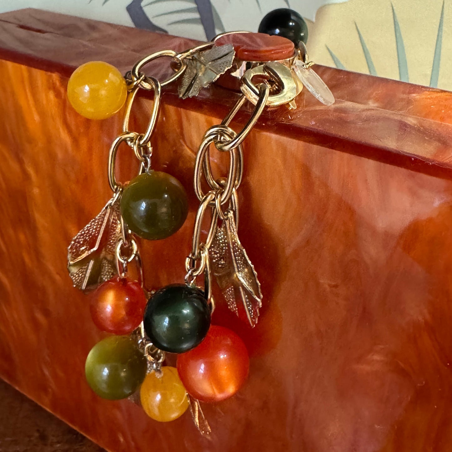 Autumn Moonglow Charm Bracelet - Leetie Lovendale