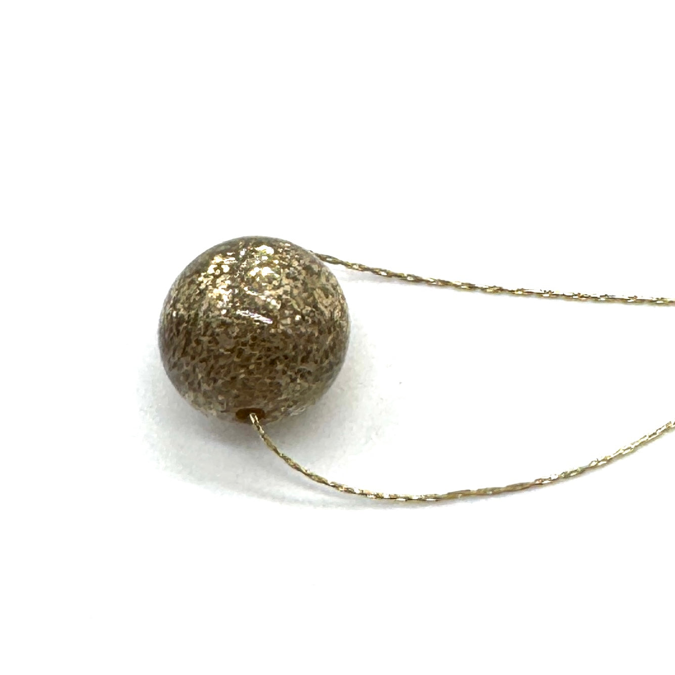 Glitter Ball Slide Necklace - Leetie Lovendale