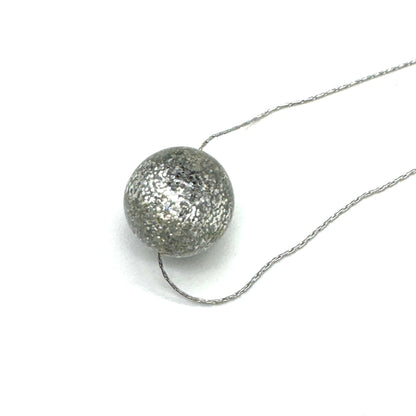 Glitter Ball Slide Necklace - Leetie Lovendale