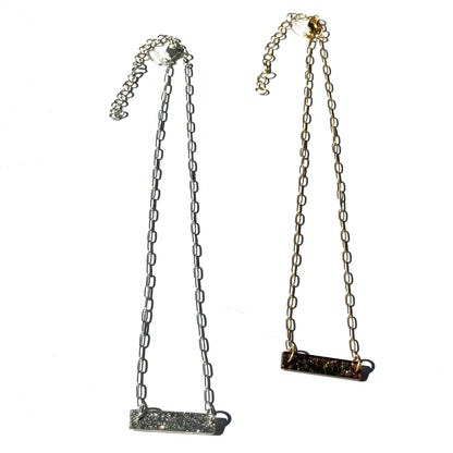Party Bar Necklace - Leetie Lovendale
