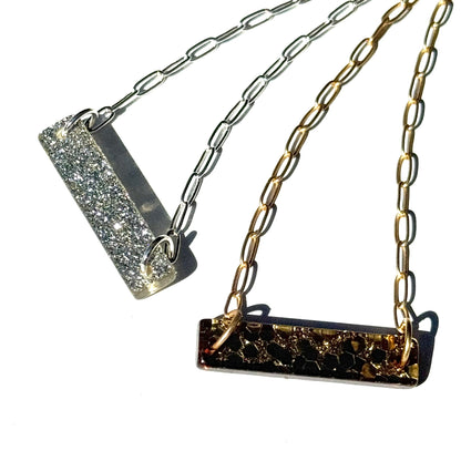 Party Bar Necklace - Leetie Lovendale