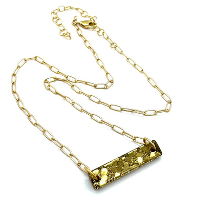 Party Bar Necklace - Leetie Lovendale