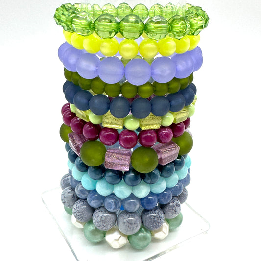 Make Your Own Stack Bracelets Set - Berry Patch
