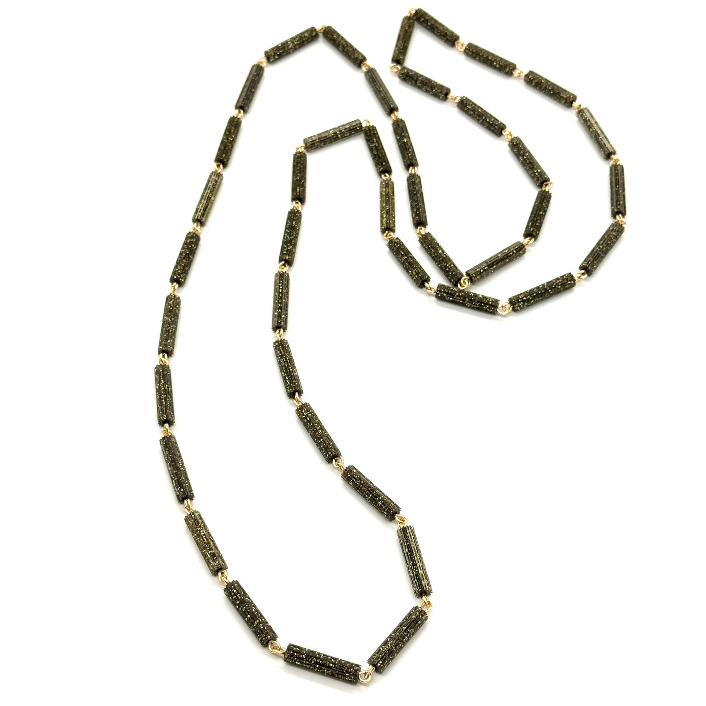 Black Glitterati Necklace - Leetie Lovendale