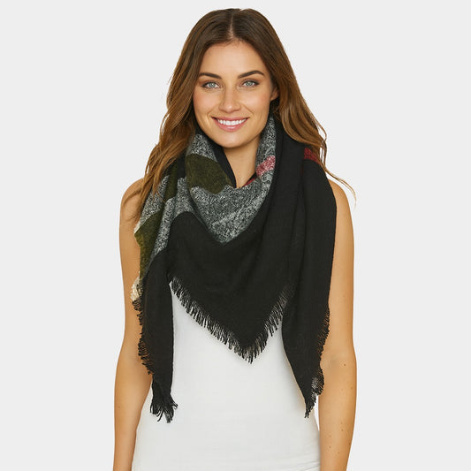 Midnight Stroll - Black Scarf