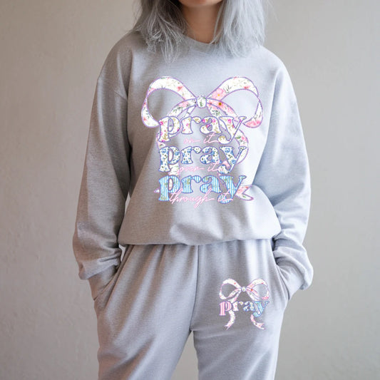 Pray Sweat Set - Alie's Boutique