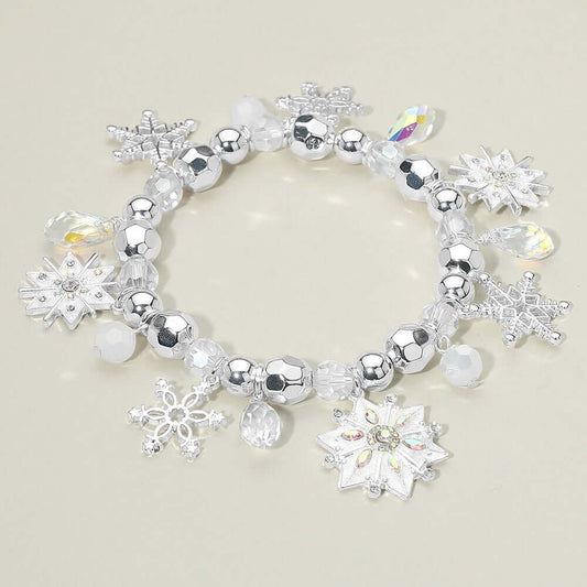 Crystal Drift - Silver Bracelet