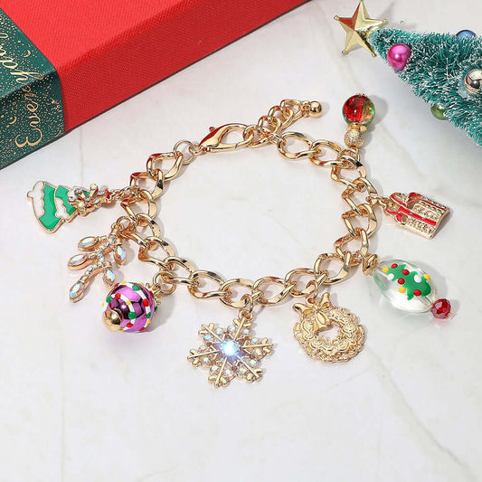 Holiday Keepsake - Gold Multi Bracelet