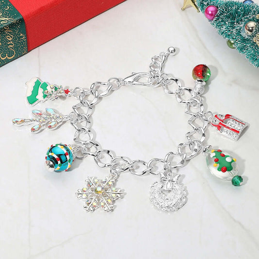 Holiday Keepsake - Silver Multi Bracelet