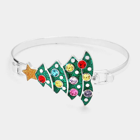 Treetop Treasure - Silver Multi Bracelet