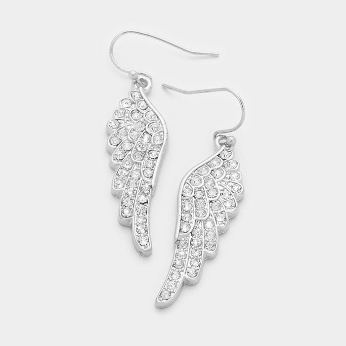 Angel Aura - Silver Earrings