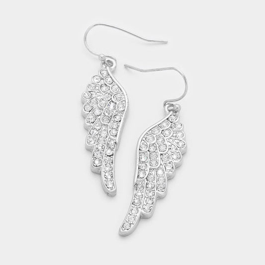 Angel Aura - Silver Earrings