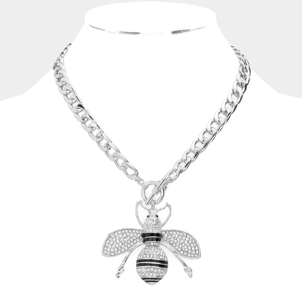 Hive Society - Silver Necklace