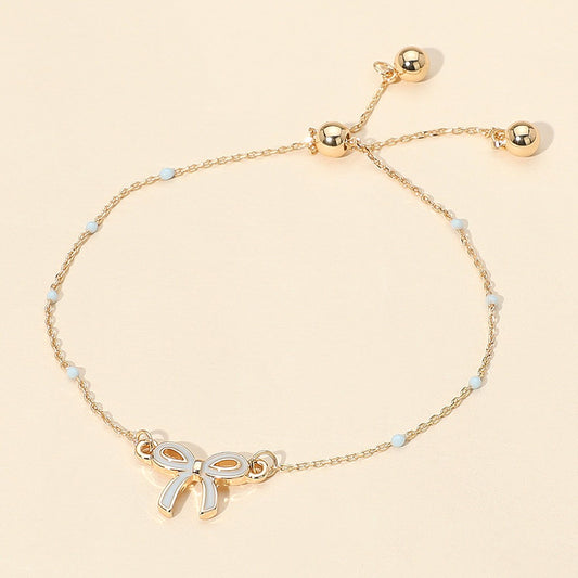 Tied to You - Light Blue Bracelet