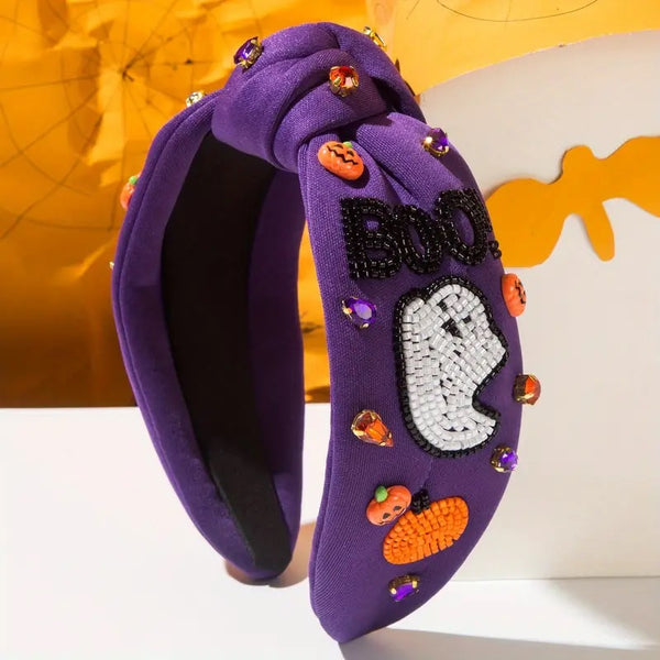 Spooky Chic - Purple Headband