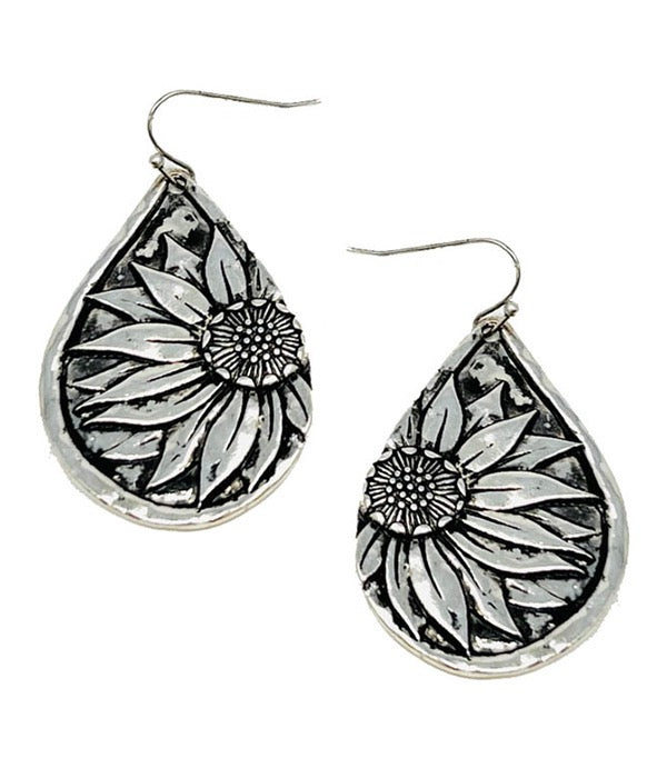 Silver Solstice - Silver Earrings