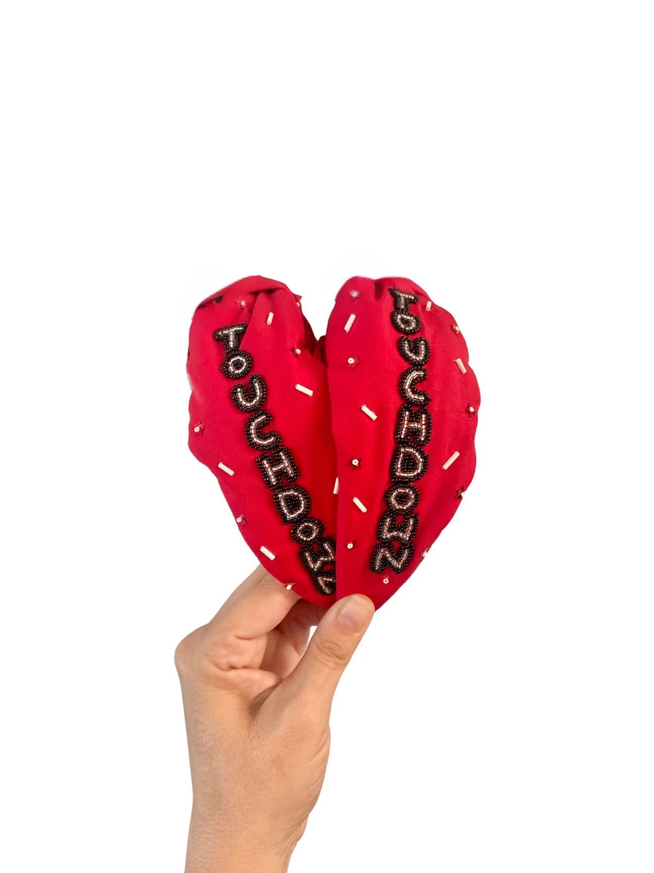 Touchdown Twist - Red Touchdown Headband