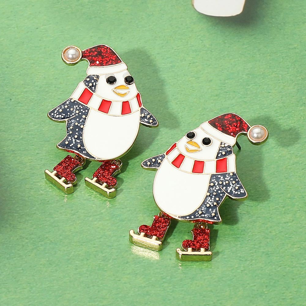 Snow Day Cutie - Multi Earrings - Alie's Boutique