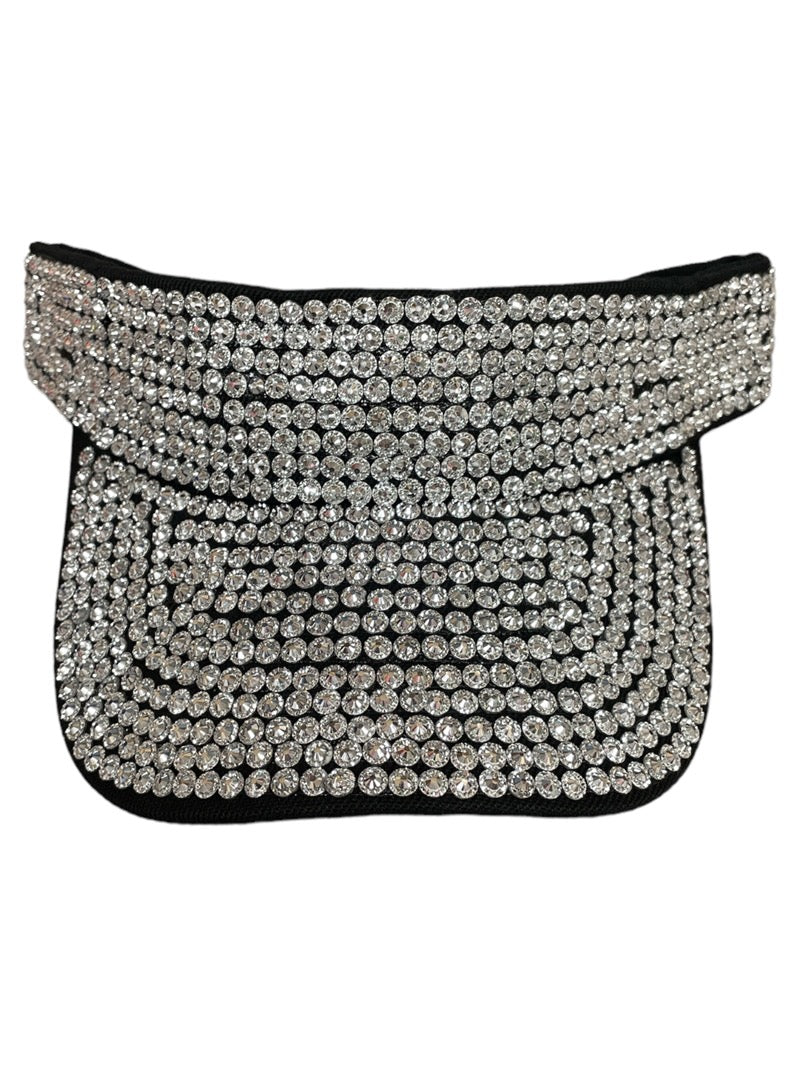 Shine Play & Sunlit Glam – Rhinestone Visor Hat- Multiple Colors
