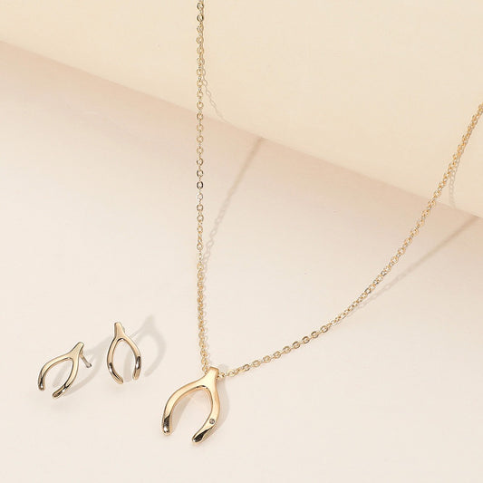 Wishful Thinking - Gold Necklace - Alie's Boutique