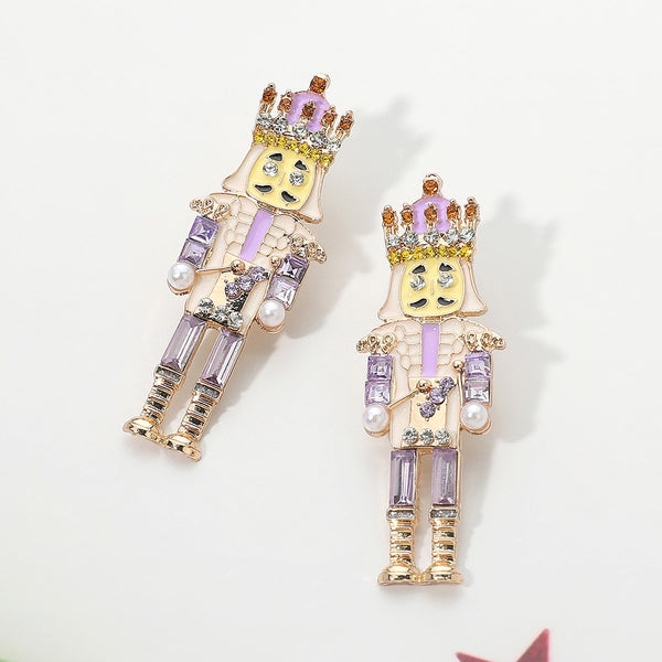 Stand Tall - Lavender Earrings