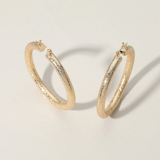 Glam Loop - Gold Earrings