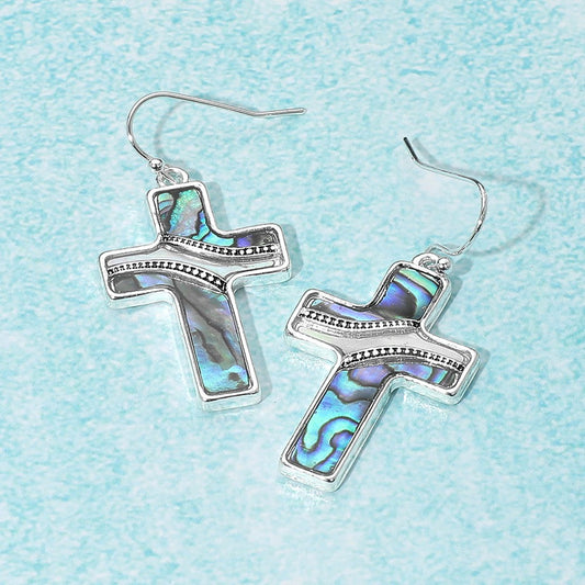 Guiding Light - Abalone Earrings