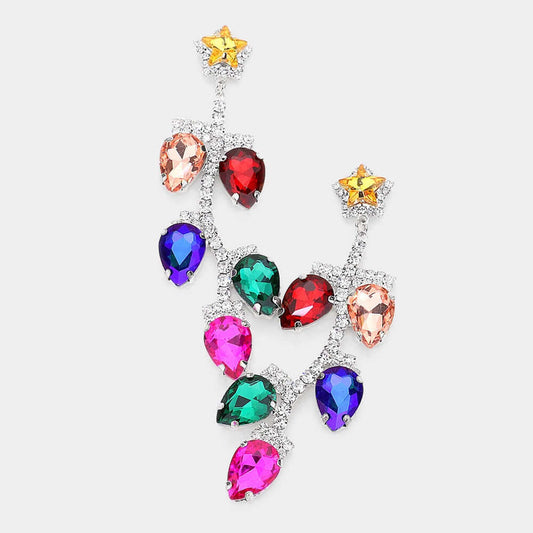 Starlit Cascade - Multi Earrings