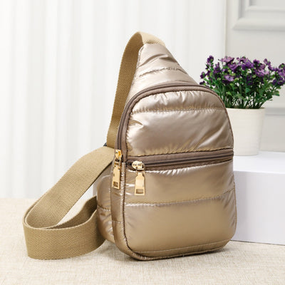 City Stroll - Copper Mini Sling Crossbody Backpack Bag