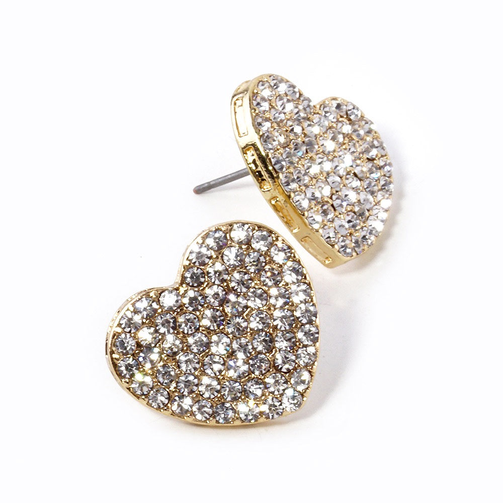 Dazzling Devotion - Gold Earrings - Alie's Boutique