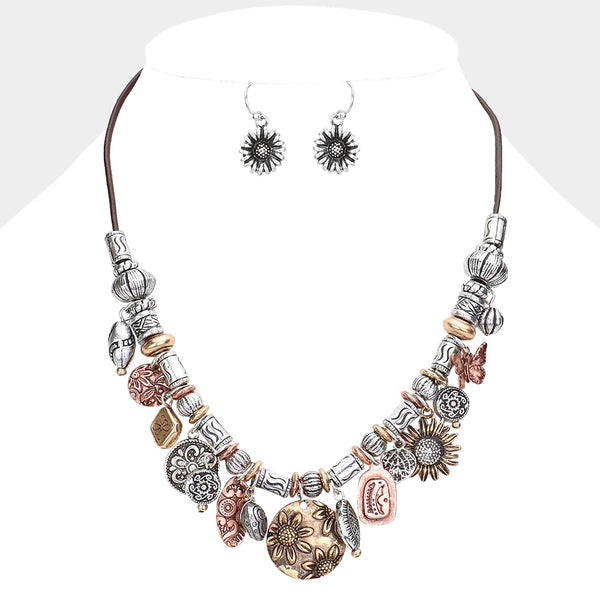 Chase The Sun - Three-tone Necklace