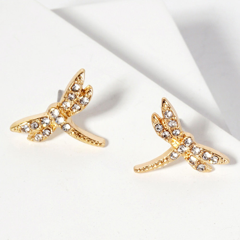 Glide & Glow - Gold Earrings