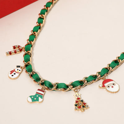 Merry Little Moment  - Green Necklace
