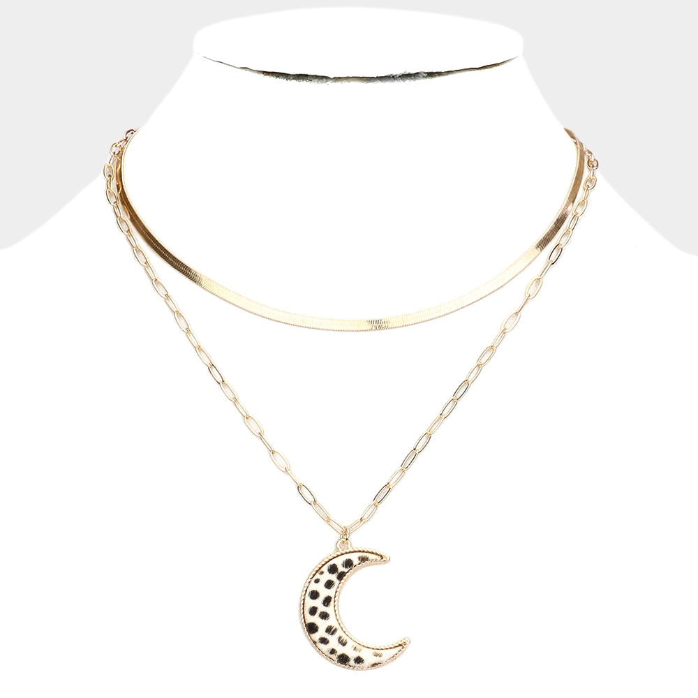 Moonlit Layers - Ivory Necklace