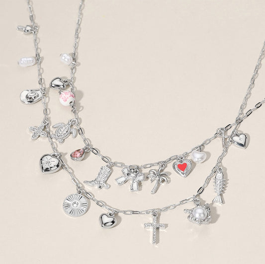Echoed Dreams - Silver Necklace