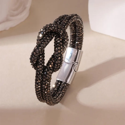 Midnight Link - Black Bracelet - Alies Bling Bar